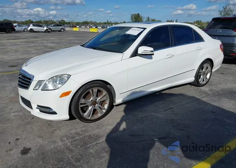 2013 Mercedes-Benz E 350 from USA, damaged, VIN WDDHF5KB7DA724349
